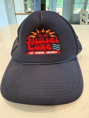 Sunset Cove Marina Hot Springs Arkansas Trucker Hat